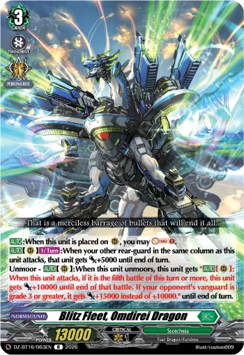 Blitz Fleet, Omdirei Dragon