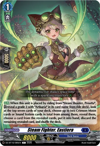 Steam Fighter, Eastiera