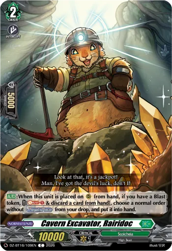 Cavern Excavator, Rairidoc