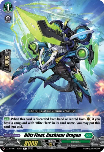Blitz Fleet, Anshteur Dragon