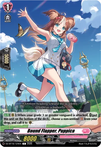Bound Flapper, Puppica