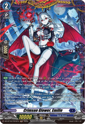 Crimson Glower, Emilie