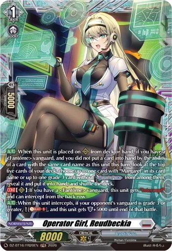 Operator Girl, Reudbeckia