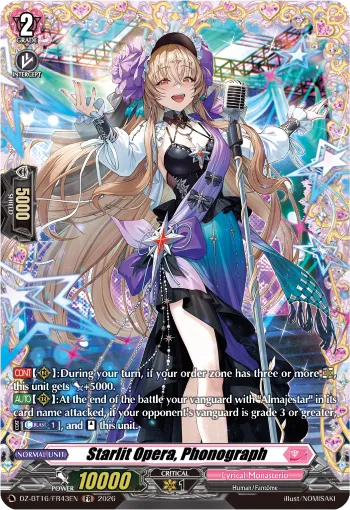 Starlit Opera, Phonograph