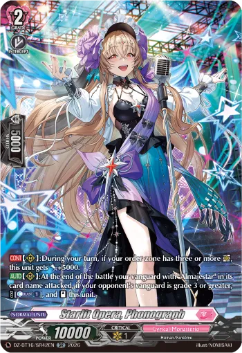 Starlit Opera, Phonograph