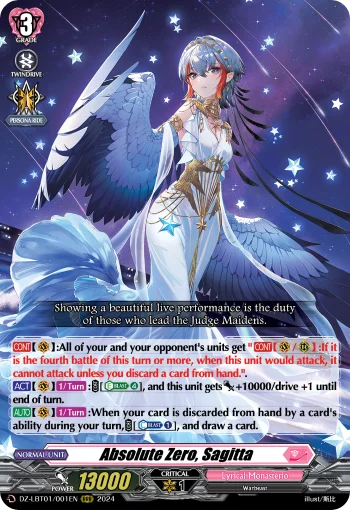 Absolute Zero, Sagitta