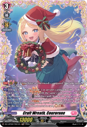 Craft Wreath, Courorone