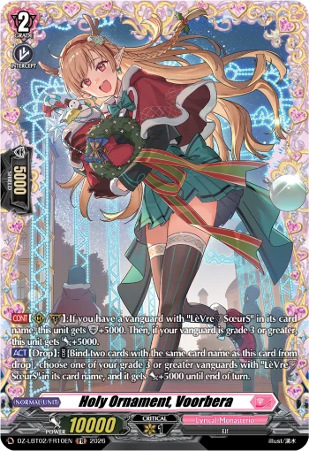 Holy Ornament, Voorbera