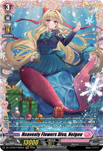 Heavenly Flowers Diva, Neigeu