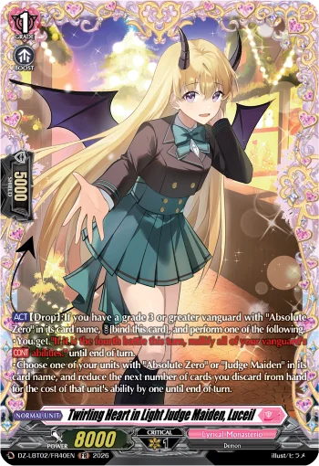 Twirling Heart in Light Judge Maiden, Luceil
