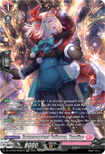 Earnescorrect Follower, Tuadine