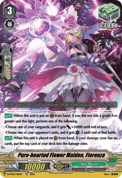 Pure-hearted Flower Maiden, Fiorenza