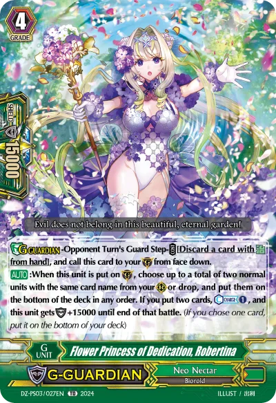 Flower Princess of Dedication, Robertina