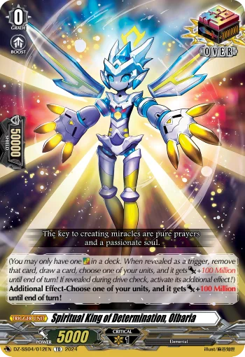 Spiritual King of Determination, Olbaria