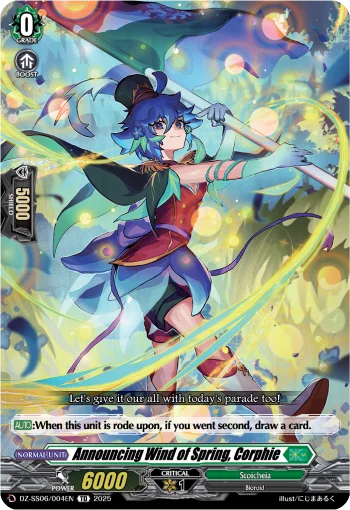 Announcing Wind of Spring, Corphie
