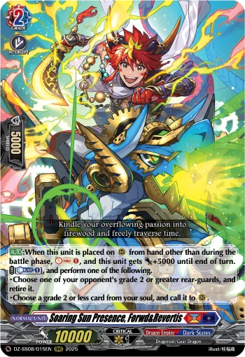 Soaring Sun Presence, Forwd&Revertis