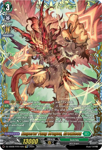 Emperor Fang Dragon, Growleon