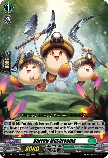 Burrow Mushrooms