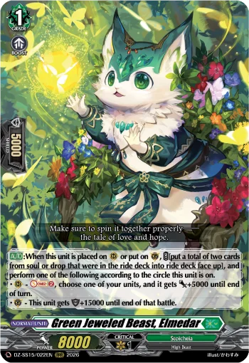 Green Jeweled Beast, Elmedar