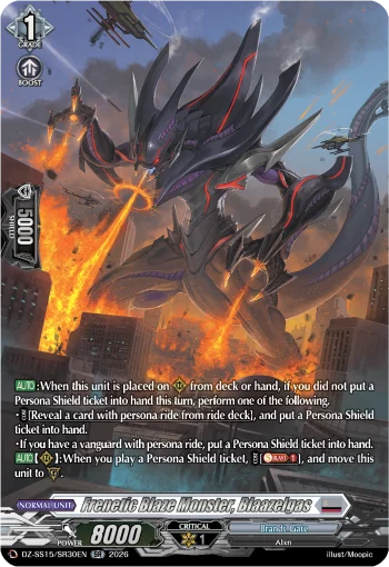 Frenetic Blaze Monster, Blaazelgas