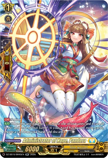 Administrator of Hope, Pandora