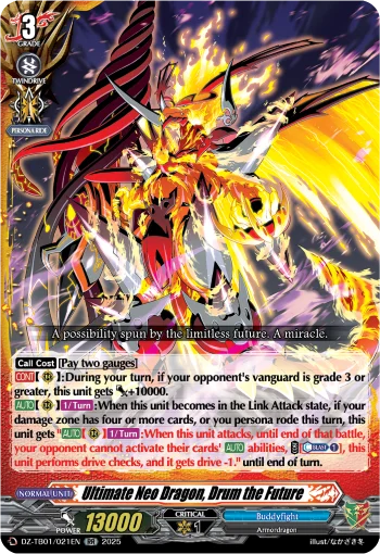 Ultimate Neo Dragon, Drum the Future