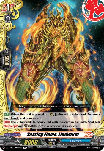 Soaring Flame, Lindwurm