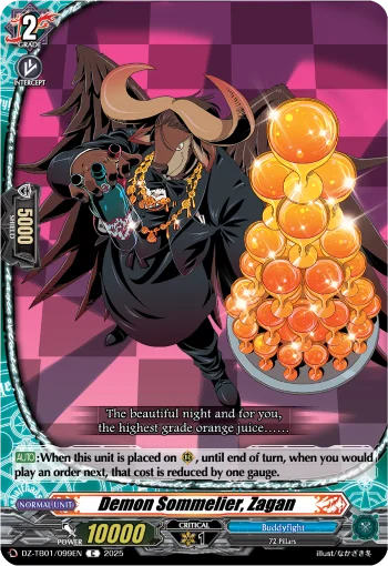 Demon Sommelier, Zagan