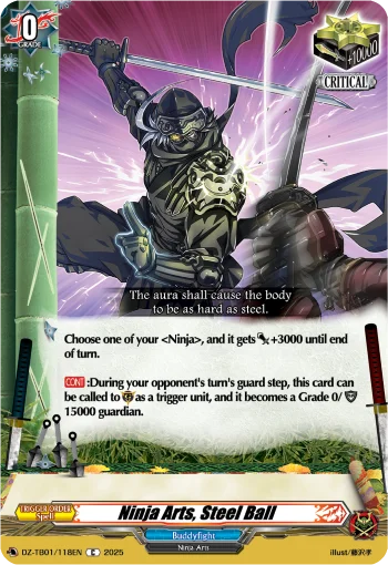 Ninja Arts, Steel Ball