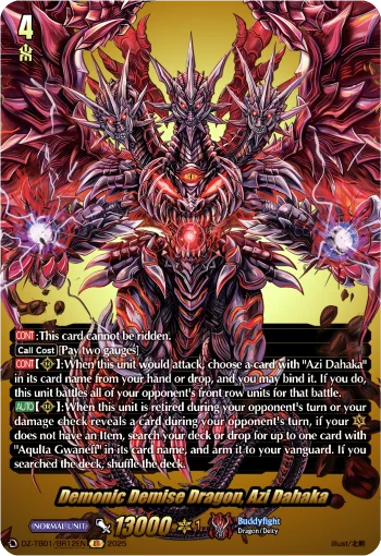 Demonic Demise Dragon, Azi Dahaka