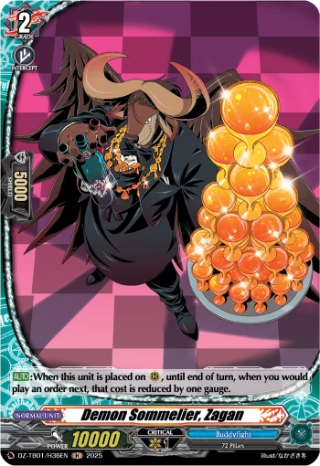 Demon Sommelier, Zagan