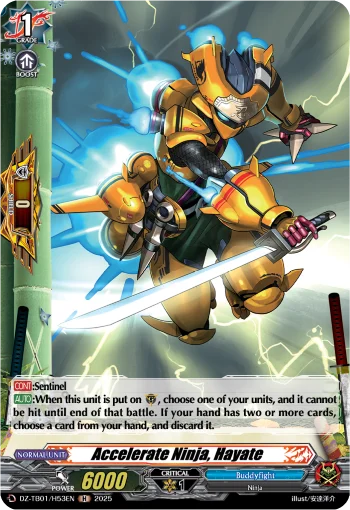 Accelerate Ninja, Hayate
