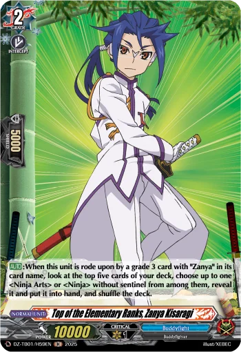 Top of the Elementary Ranks, Zanya Kisaragi