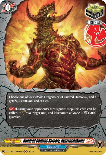 Hundred Demons Sorcery, Ryuzenshakuma