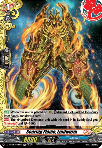 Soaring Flame, Lindwurm