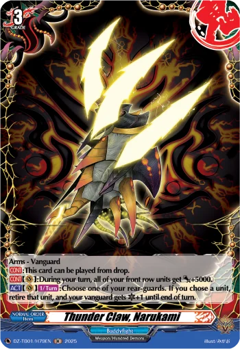 Thunder Claw, Narukami