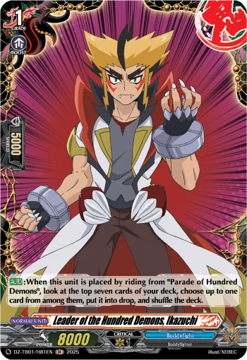 Leader of the Hundred Demons, Ikazuchi