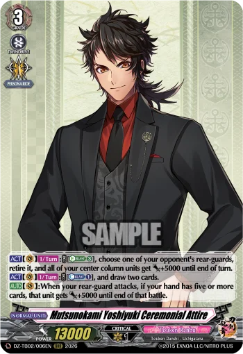 Mutsunokami Yoshiyuki Ceremonial Attire