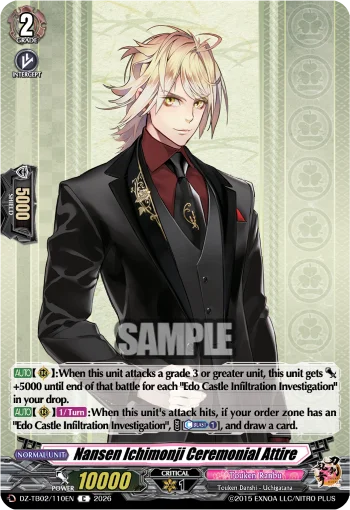 Nansen Ichimonji Ceremonial Attire