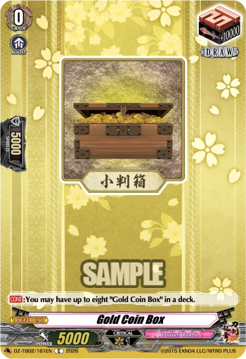 Gold Coin Box