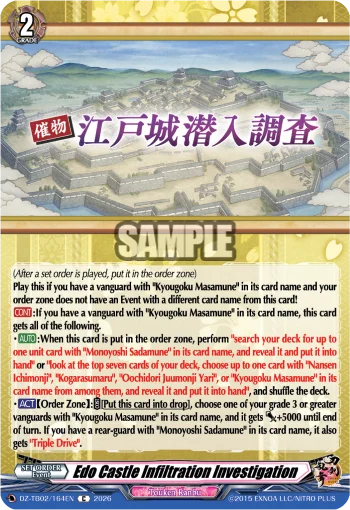 Edo Castle Infiltration Investigation