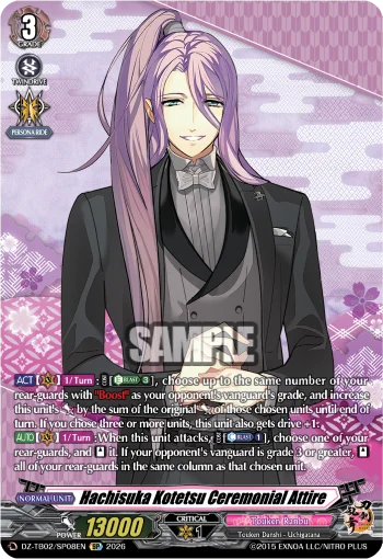 Hachisuka Kotetsu Ceremonial Attire