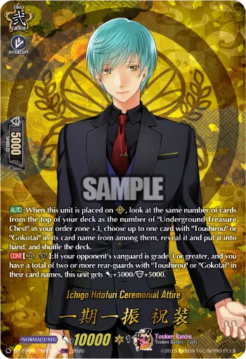 Ichigo Hitofuri Ceremonial Attire