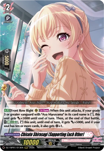 Chisato Shirasagi [Supporting Each Other]