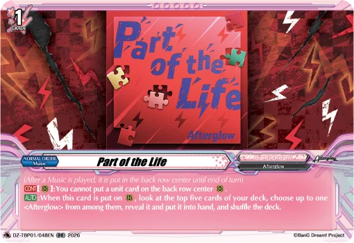 Part of the Life