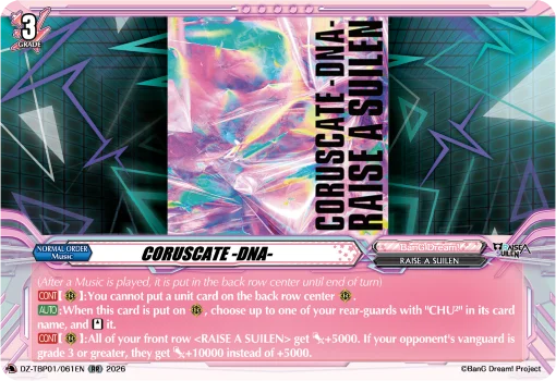 CORUSCATE -DNA-