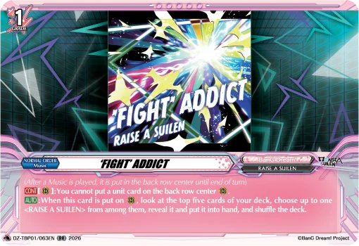 ‘FIGHT’ ADDICT