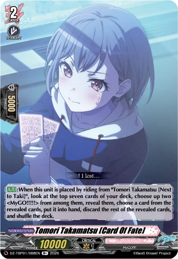 Tomori Takamatsu [Card Of Fate]