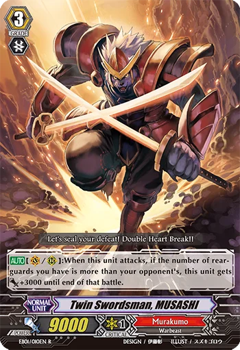 Twin Swordsman, MUSASHI