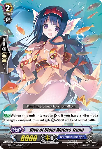 Diva of Clear Waters, Izumi